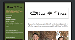 Desktop Screenshot of olivetreeschool.org